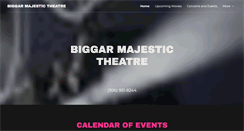 Desktop Screenshot of majestictheatre.ca