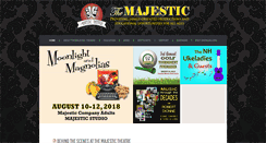Desktop Screenshot of majestictheatre.net